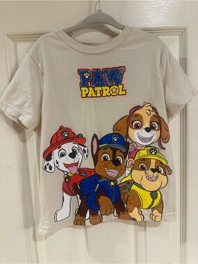 Jumping Beans Cream Paw Patrol Graphic Tee